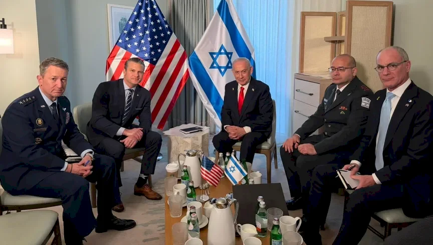 قبل لقاء ترمب.. نتنياهو يجتمع مع وزيري الحرب والخارجية الأميركيين