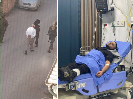 Occupation Attacks 4 Citizens and Conducts Field Interrogations with Dozens in Jaba' South of Jenin