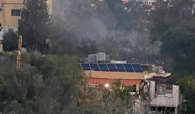 قصف إسرائيلي يدمر منشآت زراعية في مدينة الخيام جنوب لبنان