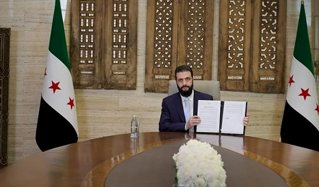Al-Shara Announces New Agreement with SDF for Ceasefire.. These are its Terms