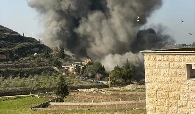 Martyr in Israeli Airstrikes on Eastern and Southern Lebanon