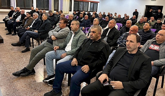 اجتماع شعبي في كفر مندا لمواجهة العنف وعصابات الإجرام