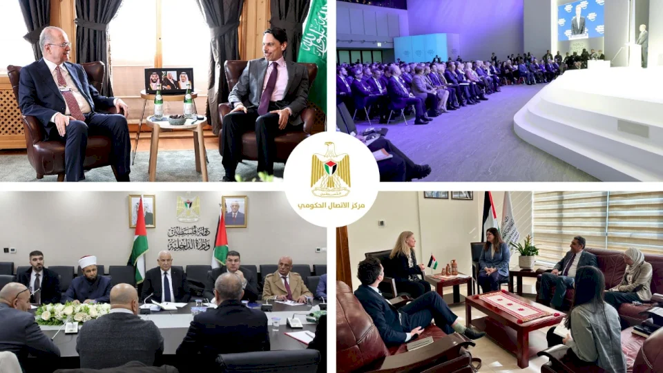 أهم التدخلات التنموية والإصلاحية التي نفذتها الحكومة الفلسطينية الأسبوع الماضي