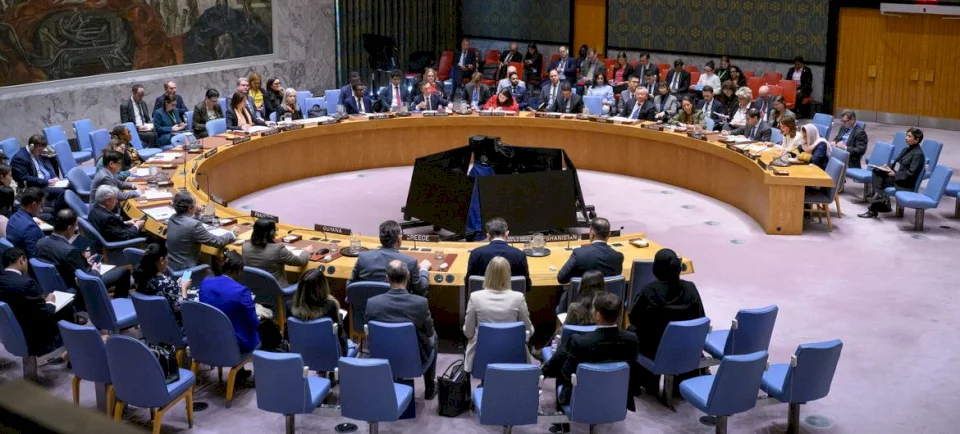 The Security Council Discusses the Situation in the Middle East Including the Palestinian Issue