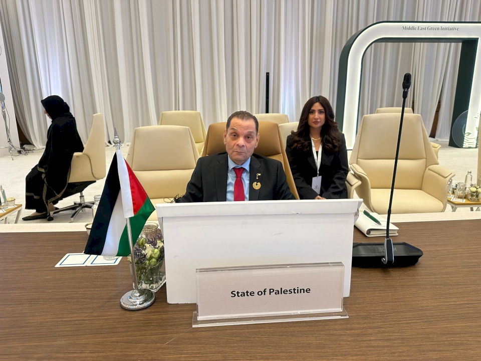 Ambassador Hadi Shalabi Participates in the Second Session of the Ministerial Council for the Green Middle East Initiative
