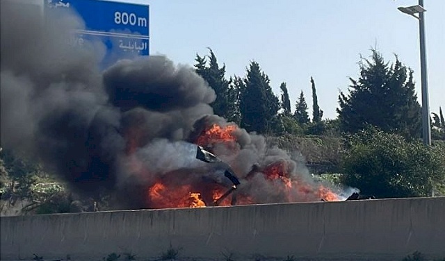 Un martyr et 8 blessés dans deux frappes israéliennes et une alerte à évacuer des bâtiments en préparation d'une attaque contre deux villages