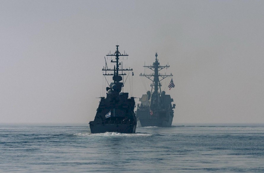 Exercice maritime conjoint entre la marine américaine et israélienne