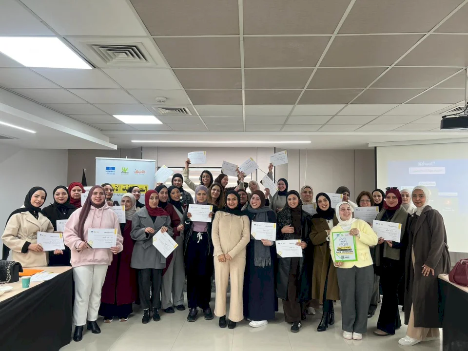 Kashif Observatory Concludes Specialized Training in Information Verification for Palestinian Female Journalists