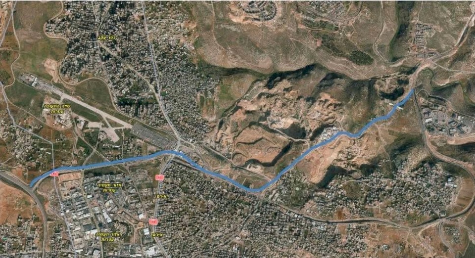 Occupation Authorities Begin Construction of Settler Road North of Jerusalem