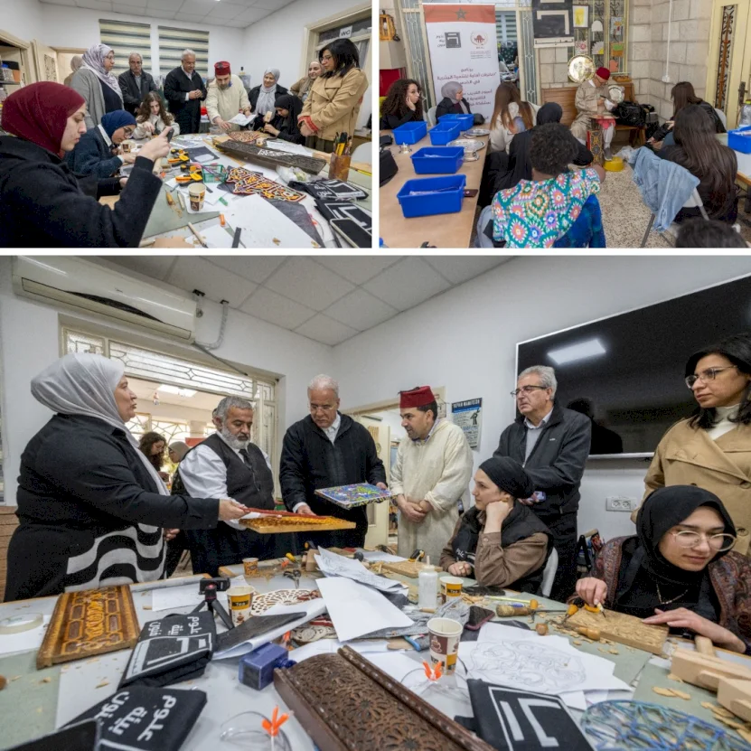 בהשתתפות אמנים מרוקאים: סוכנות "בית מול ירושלים" משיקה שבוע הכשרה לפיתוח אמנויות מסורתיות בירושלים