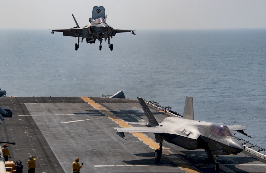 More than 50 fighter jets arrive in the region within 24 hours in preparation for striking Iran