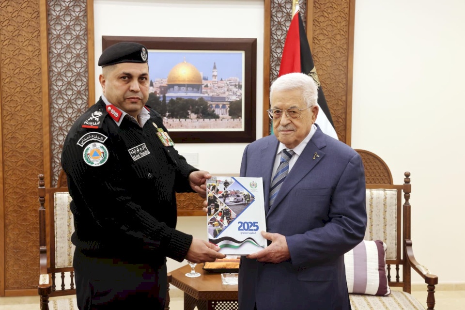 The President Receives the Annual Civil Defense Report for 2025