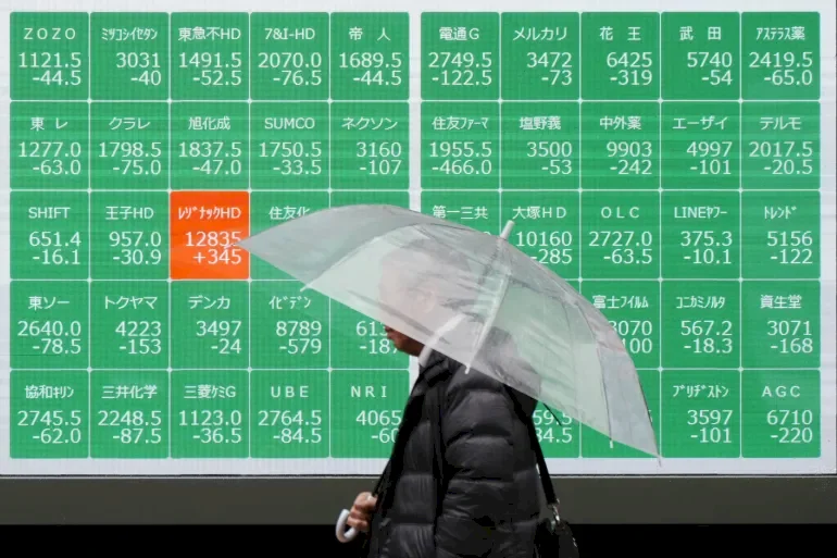 Perte sévère des actions asiatiques sous la pression des hausses du pétrole et du gaz