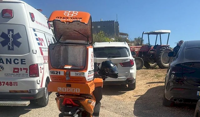 מותו של אברהים גזאל כתוצאה מנפילה מטרקטור בעיר ערערה بشקא