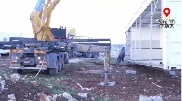 Settlers Establish New Settlement Site on Mount Ebal North of Nablus