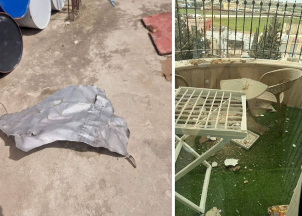 سقوط شظايا صواريخ في مخيم قلنديا وكفر عقب