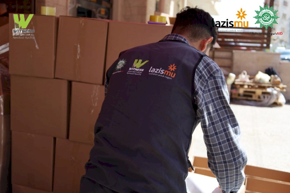 Le centre "Shahid" conclut l'initiative Ramadan pour soutenir les familles déplacées et dans le besoin en Palestine