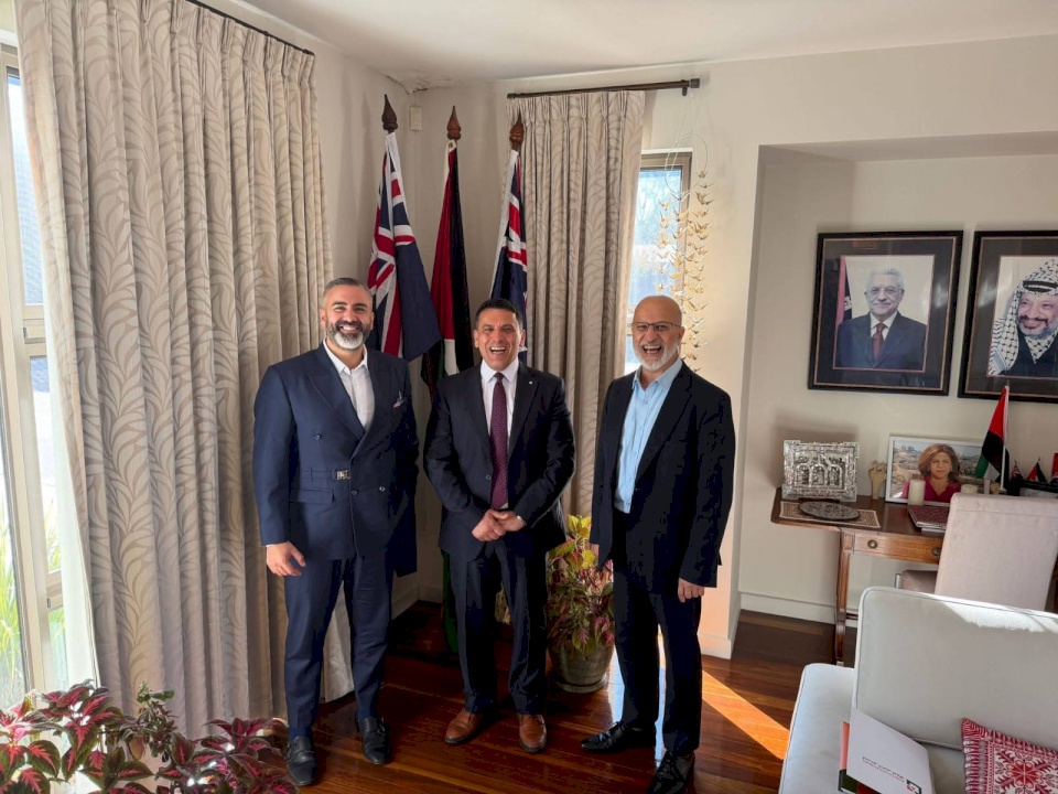 Ambassador Abu Al-Izz Starts His Duties in Australia with a Meeting with the Australian Arab Council