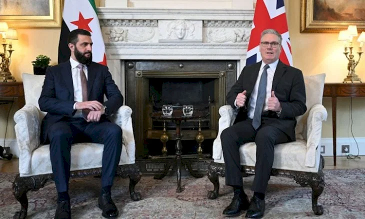 الشرع من لندن: سوريا ستبقى خارج دائرة الحرب ما لم تُستهدف مباشرة