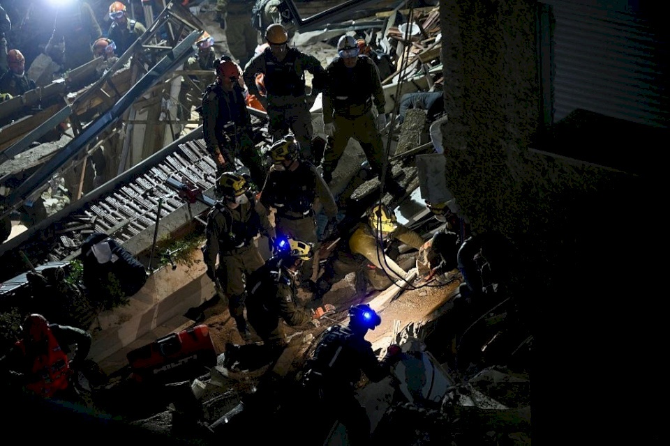 Two killed and two missing under the rubble in Haifa after Iranian attack (Video)