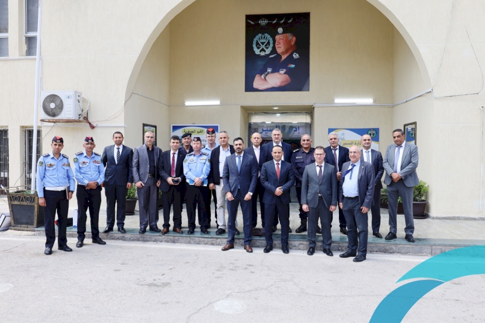 Une délégation de l'Autorité du marché des capitaux palestinien conclut sa visite en Jordanie pour se familiariser avec le système des croquis d'accidents électroniques