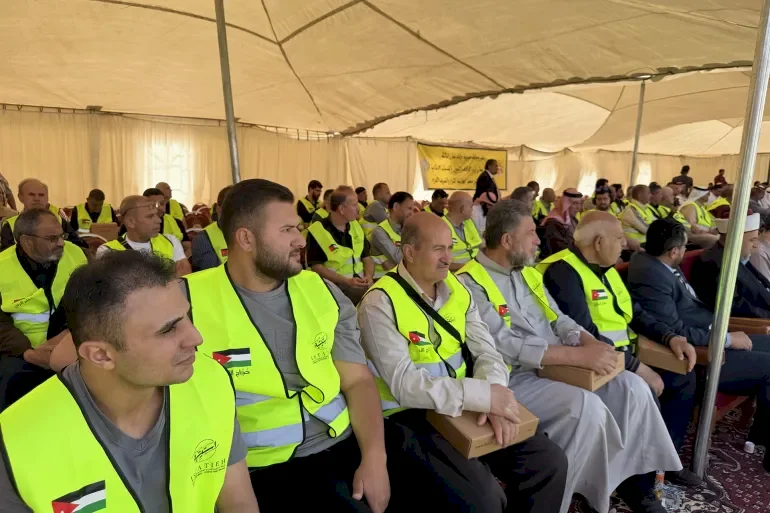Le rêve de toute une vie se réalise... Des pèlerins jordaniens expriment leur joie avant de se rendre à La Mecque