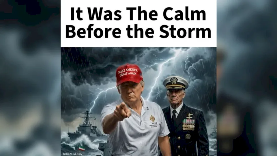 "Le calme avant la tempête".. Trump évoque des frappes contre l'Iran