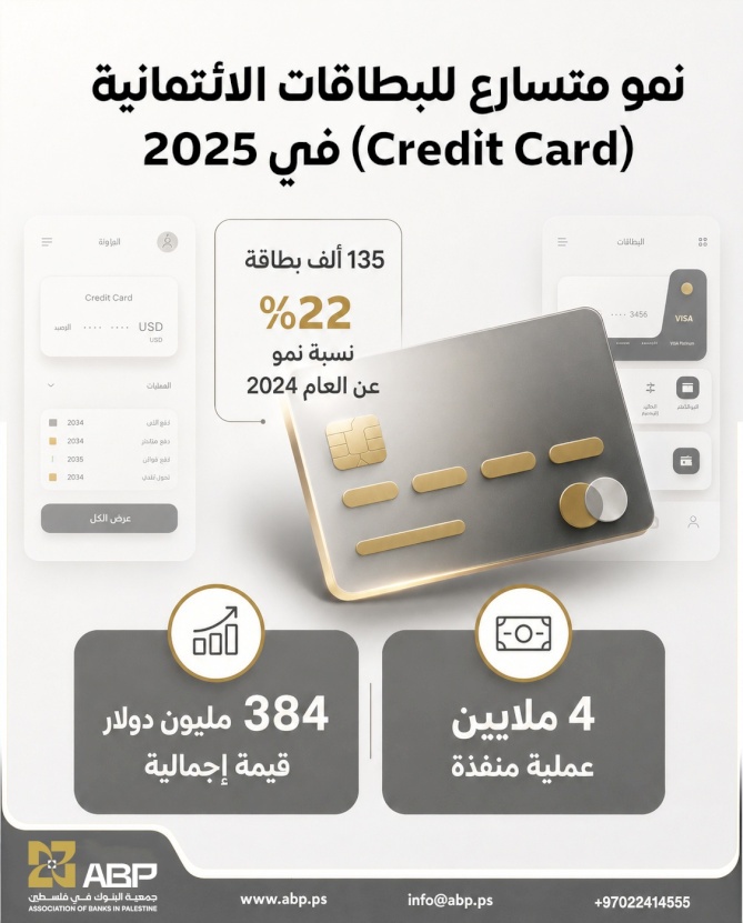 Infographie - Croissance rapide des cartes de crédit en 2025