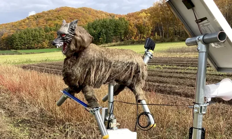 Le Japon affronte les ours avec des loups robotiques effrayants