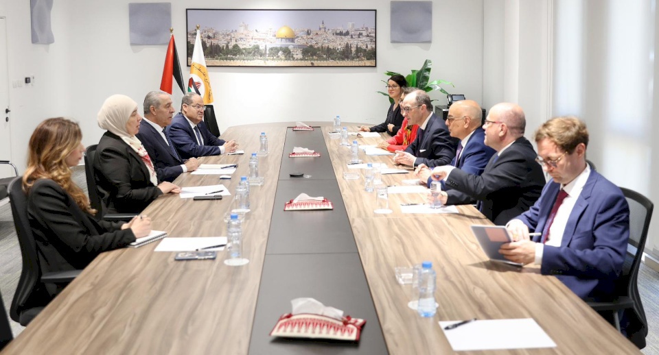 הشيخ דן עם משלחת רשמית ממשרד החוץ הגרמני על ההתפתחויות האחרונות