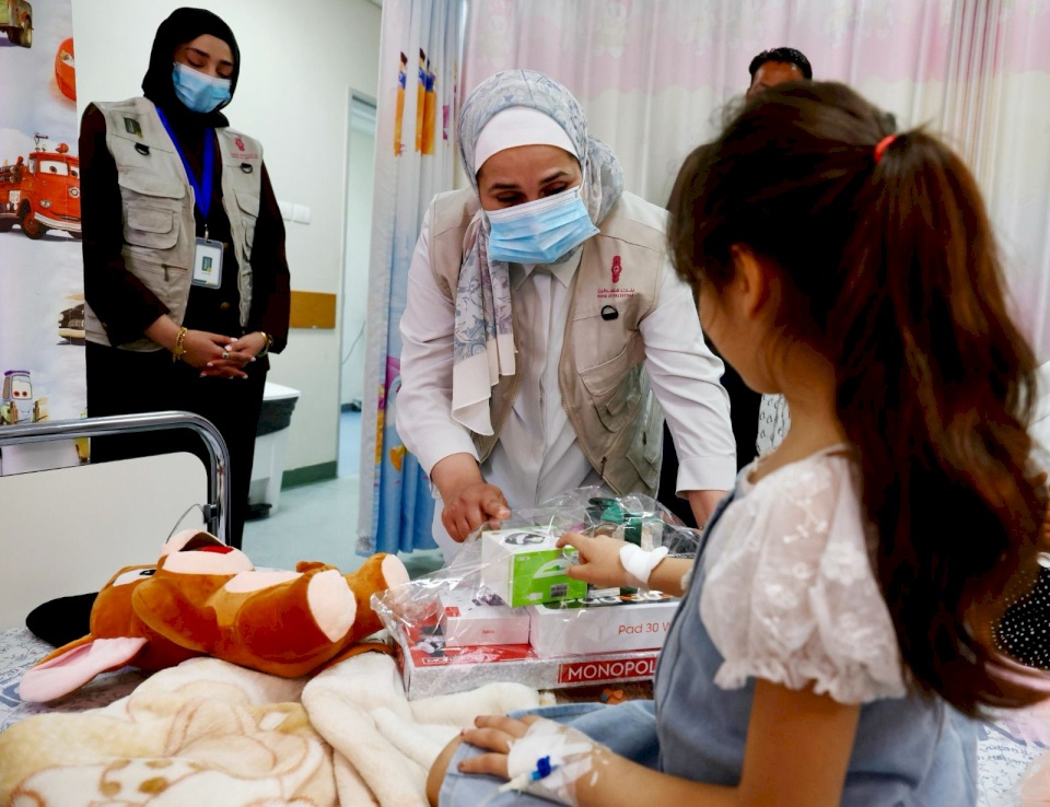 Dans le cadre du partenariat avec la Banque de Palestine... L'institution Joudour lance la campagne "Eid Farha" pour dessiner le sourire sur les visages des enfants dans les hôpitaux de Cisjordanie et les centres d'hébergement dans la bande de Gaza