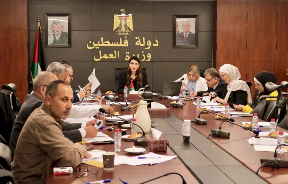 Minister of Labor Chairs the 50th Meeting of the Board of Directors of the Palestinian Employment Fund and Emphasizes the Importance of Strengthening Governance and Sustainability of Employment Programs