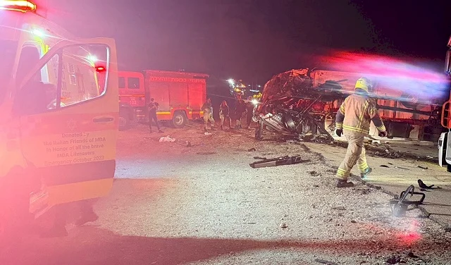 מותה של צעירה ופציעה קשה של צעיר בתאונת דרכים בעמק הערבה