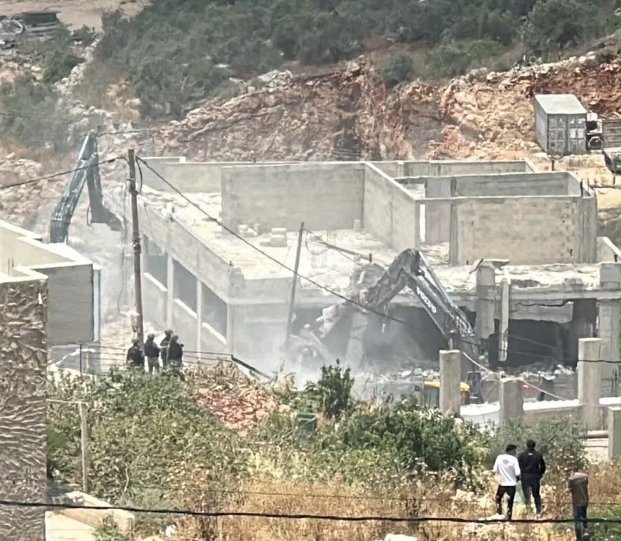 L'occupation commence la démolition de 20 maisons à Barta'a au sud de Jenin