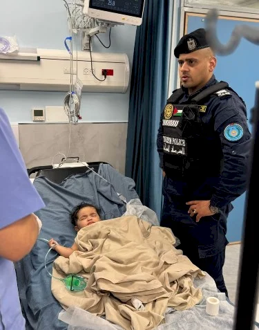 Sauvetage de la vie d'une petite fille victime de noyade à Jéricho