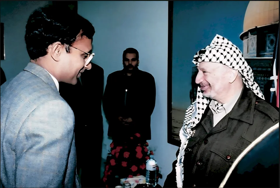 שלושים שנה לנוכחות הדיפלומטית ההודית בפלסטין