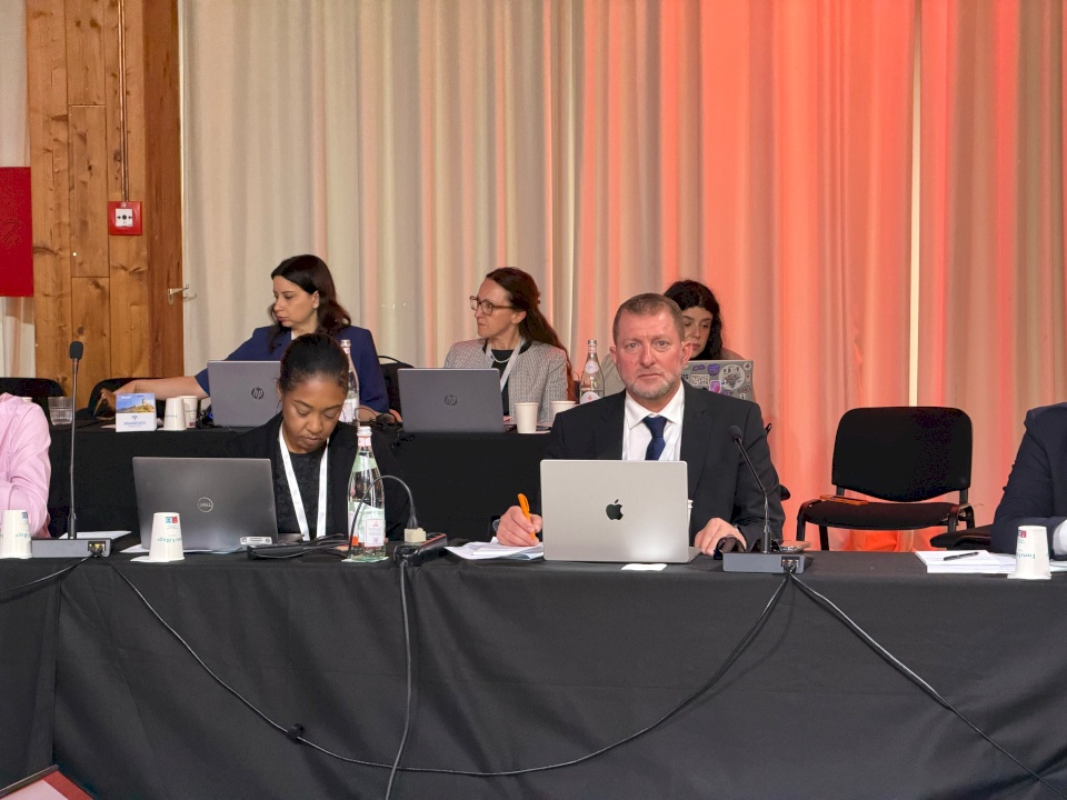 Le directeur général de l'institution palestinienne de garantie des dépôts participe aux réunions du conseil exécutif de l'Association internationale des garantisseurs de dépôts en Italie