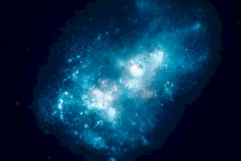 Hubble Telescope Discovers Early Galaxy That Changed Its Cosmic Environment 12 Billion Years Ago