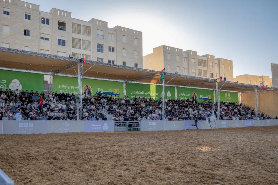 Tens of Thousands Participate in the Conclusion of the "Rawabi Palestine Championship for the Beauty of Purebred Arabian Horses" in Rawabi City