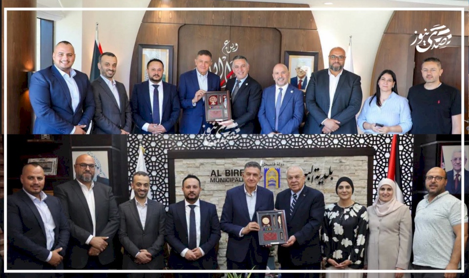 "Jerusalem Electricity" Discusses Enhancing Cooperation with the Municipalities of Ramallah and Al-Bireh
