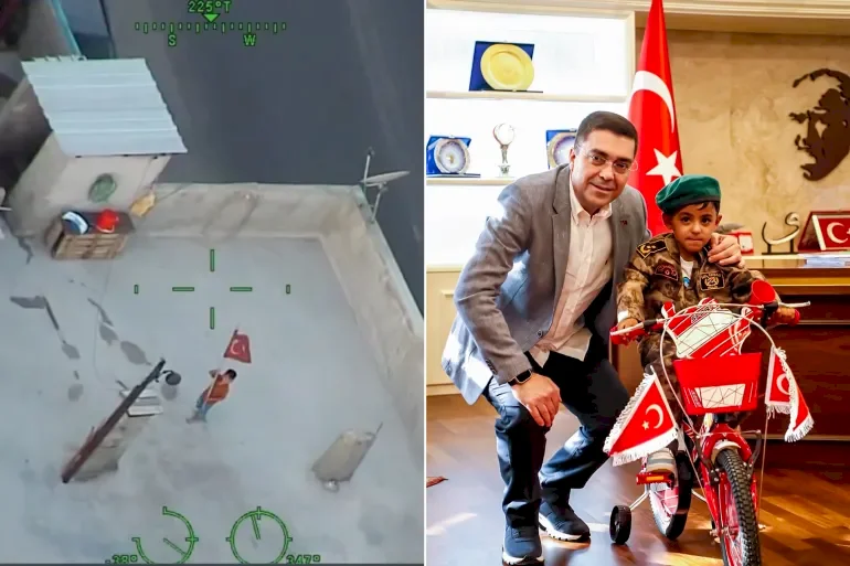 A Turkish Child's Wave to a Police Helicopter Turns into an Official Tribute.. What’s the Story?