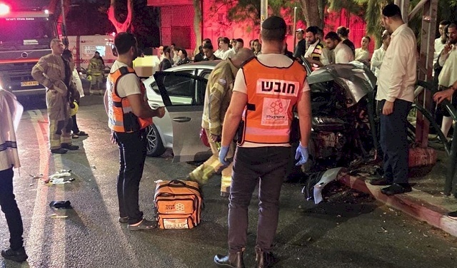Two Young Men Seriously Injured in a Self-Driving Car Accident in Haifa