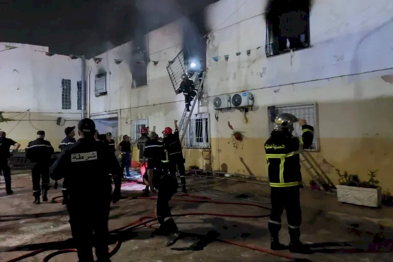 11 قتيلا و19 مصابا بحريق دار أيتام في الجزائر