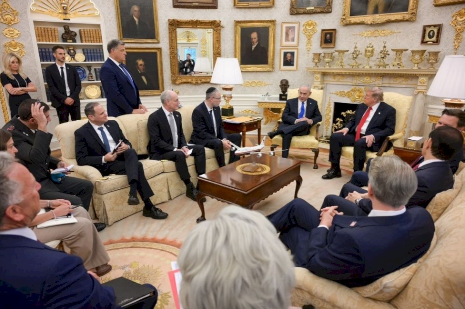 Trump and Netanyahu Meet for the First Time Since the Start of the War on Iran