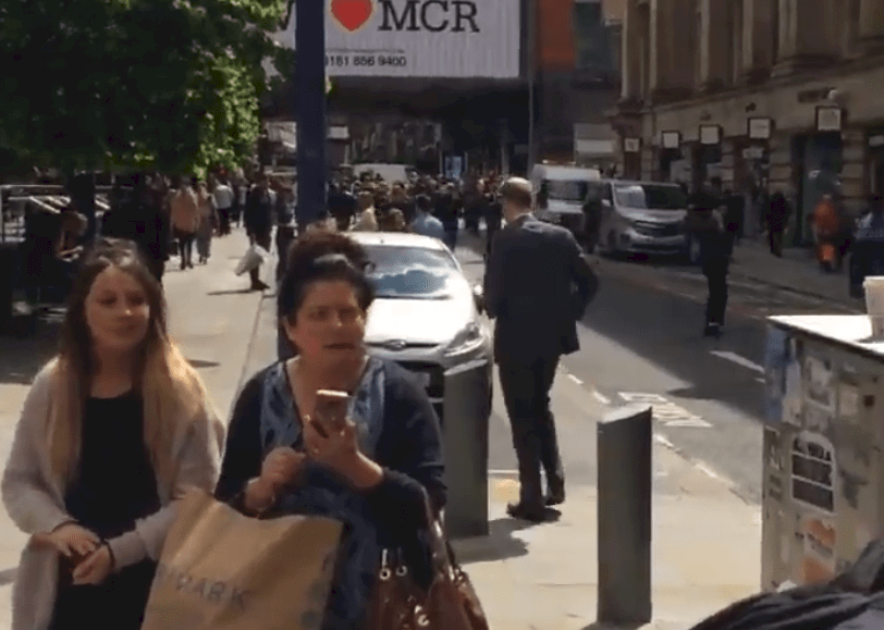 دوي انفجار هائل بمركز تجاري في مانشستر