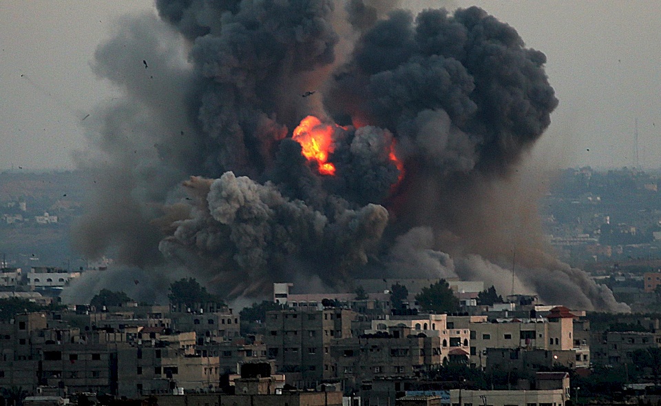 اصابتان في قصف اسرائيلي شرق غزة