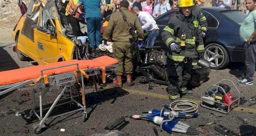 رام الله - ارتفاع عدد ضحايا حادث السير الى 7 